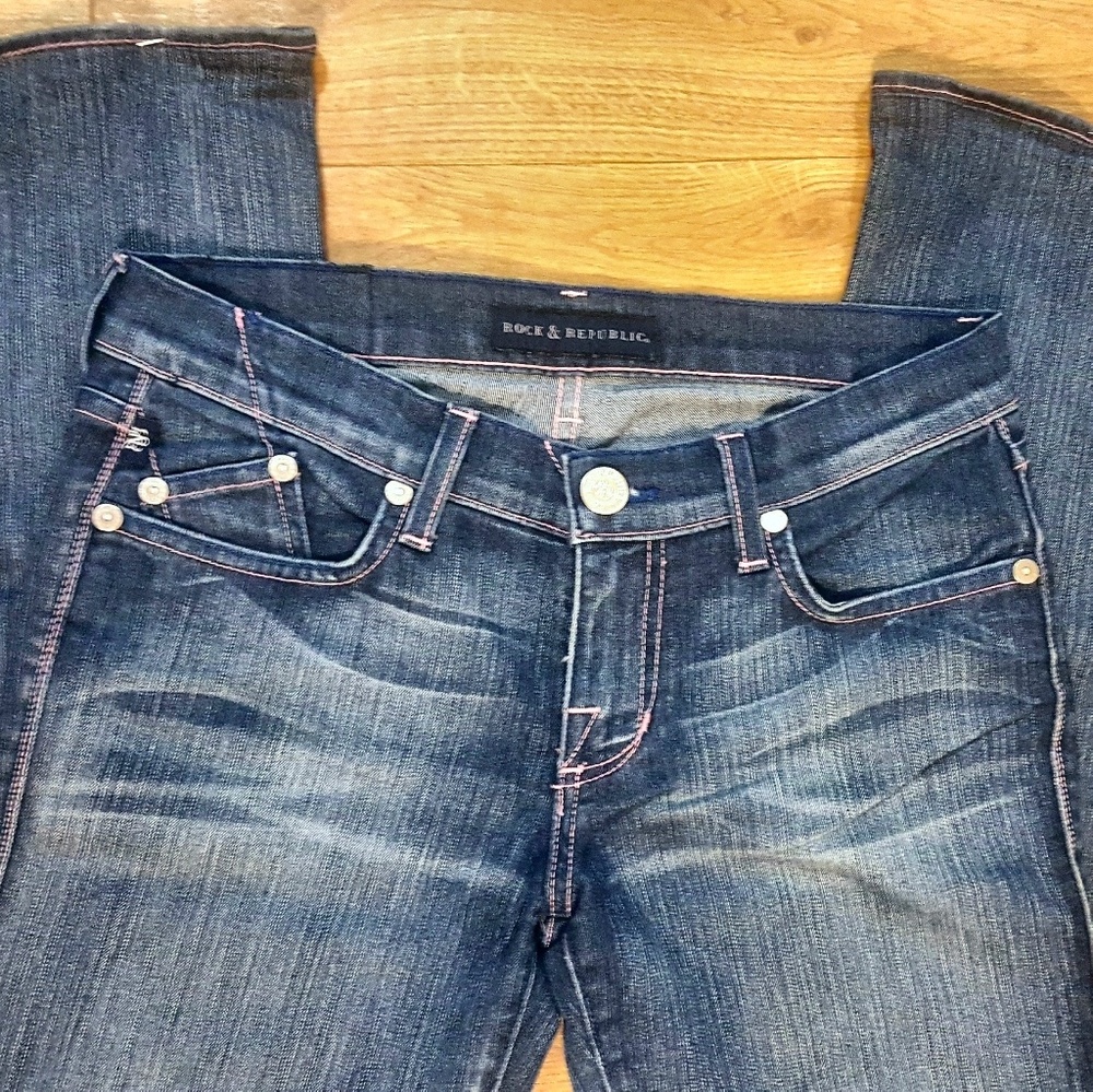 Rock and Republic Women's jeans size 26 Pink